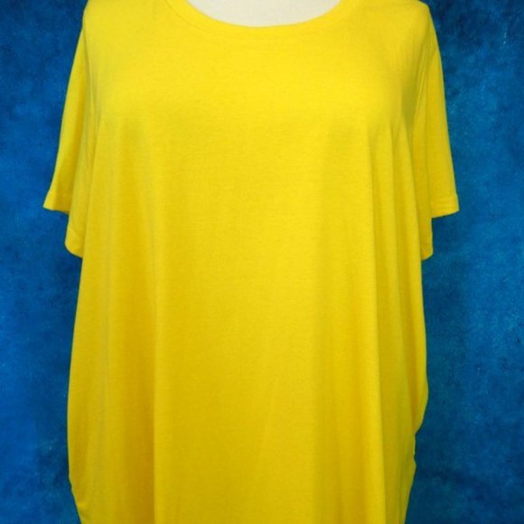 Woman Within Yellow Tee Dress 2X - Picture 8 of 8